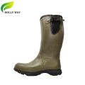 Best Quality Waterproof Plain Rubber Knee High Boots from China